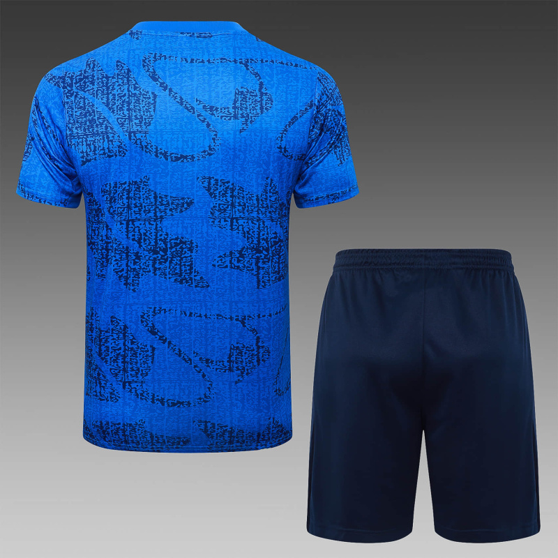 France Short sleeve training kit 2025/2026 New Season Football Jersey Sports Shirt