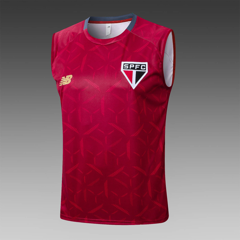 São Paulo Vest Short sleeve training kit 2025/2026 New Season Football Jersey Sports Shirt