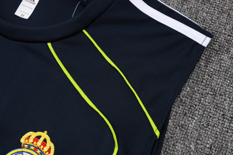 Real Madrid Vest Short sleeve training kit 2025/2026 New Season Football Jersey Sports Shirt
