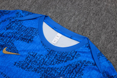France Short sleeve training kit 2025/2026 New Season Football Jersey Sports Shirt