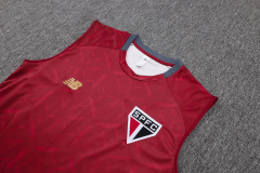 São Paulo Vest Short sleeve training kit 2025/2026 New Season Football Jersey Sports Shirt