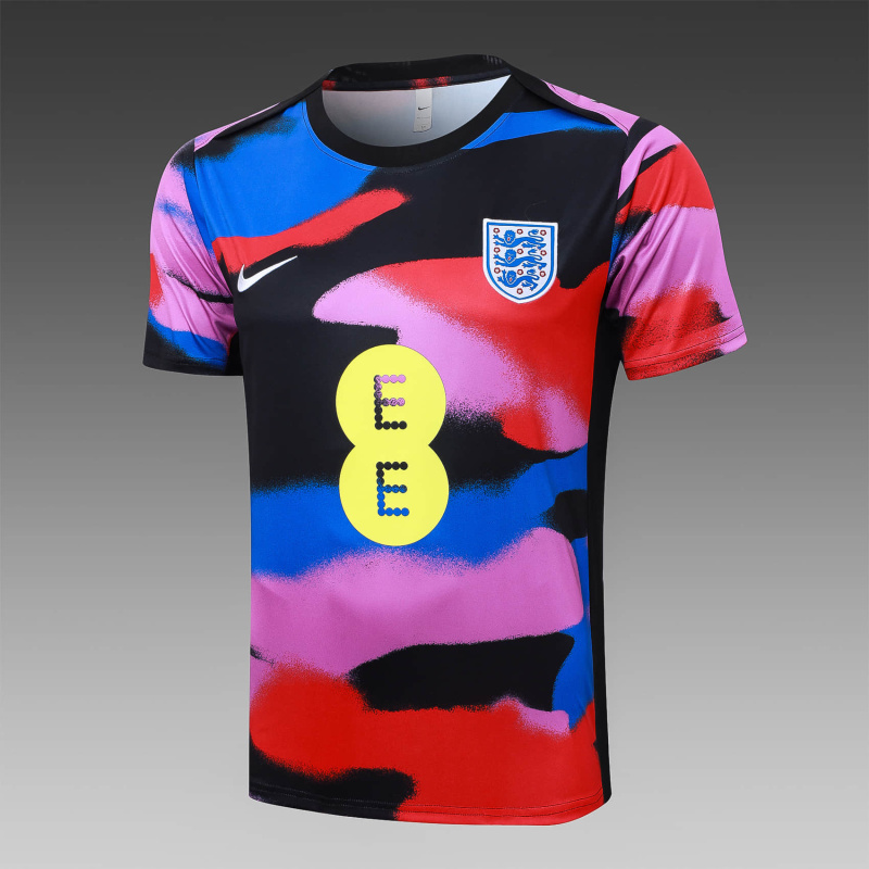 England Short sleeve training kit 2025/2026 New Season Football Jersey Sports Shirt