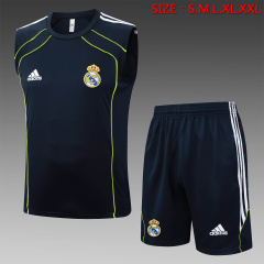 Real Madrid Vest Short sleeve training kit 2025/2026 New Season Football Jersey Sports Shirt