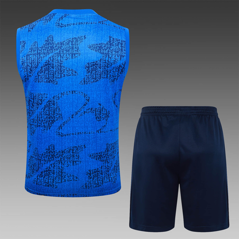 France Vest Short sleeve training kit 2025/2026 New Season Football Jersey Sports Shirt
