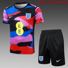 England Short sleeve training kit 2025/2026 New Season Football Jersey Sports Shirt