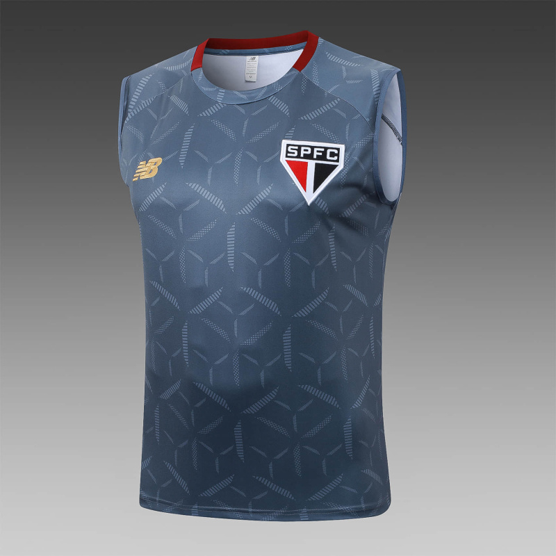 São Paulo Vest Short sleeve training kit 2025/2026 New Season Football Jersey Sports Shirt