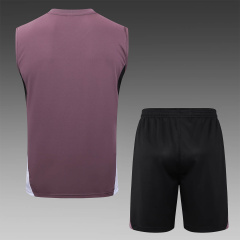 Manchester United vest Short sleeve training kit 2025/2026 New Season Football Jersey Sports Shirt
