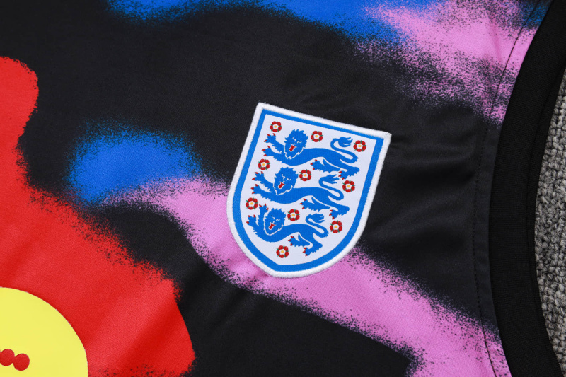 England Vest Short sleeve training kit 2025/2026 New Season Football Jersey Sports Shirt
