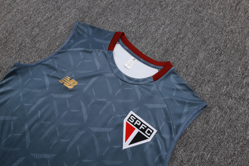 São Paulo Vest Short sleeve training kit 2025/2026 New Season Football Jersey Sports Shirt