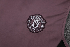 Manchester United vest Short sleeve training kit 2025/2026 New Season Football Jersey Sports Shirt