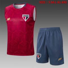 São Paulo Vest Short sleeve training kit 2025/2026 New Season Football Jersey Sports Shirt