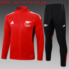 KIDS Arsenal Jacket Training Kit 2025/2026 New Season Football Jersey Sports Shirt