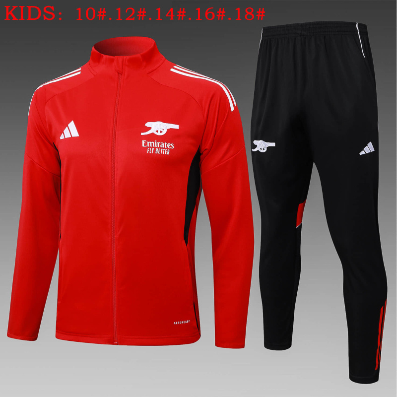 KIDS Arsenal Jacket Training Kit 2025/2026 New Season Football Jersey Sports Shirt