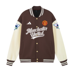 Manchester United Baseball Jacket Football Jersey Sports Shirt