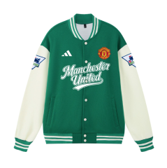 Manchester United Baseball Jacket Football Jersey Sports Shirt