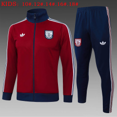 KIDS Arsenal Jacket Training Kit 2025/2026 New Season Football Jersey Sports Shirt