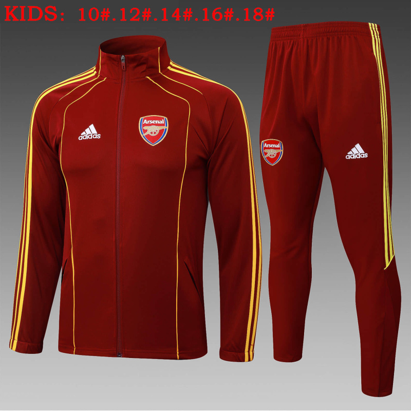 KIDS Arsenal Jacket Training Kit 2025/2026 New Season Football Jersey Sports Shirt