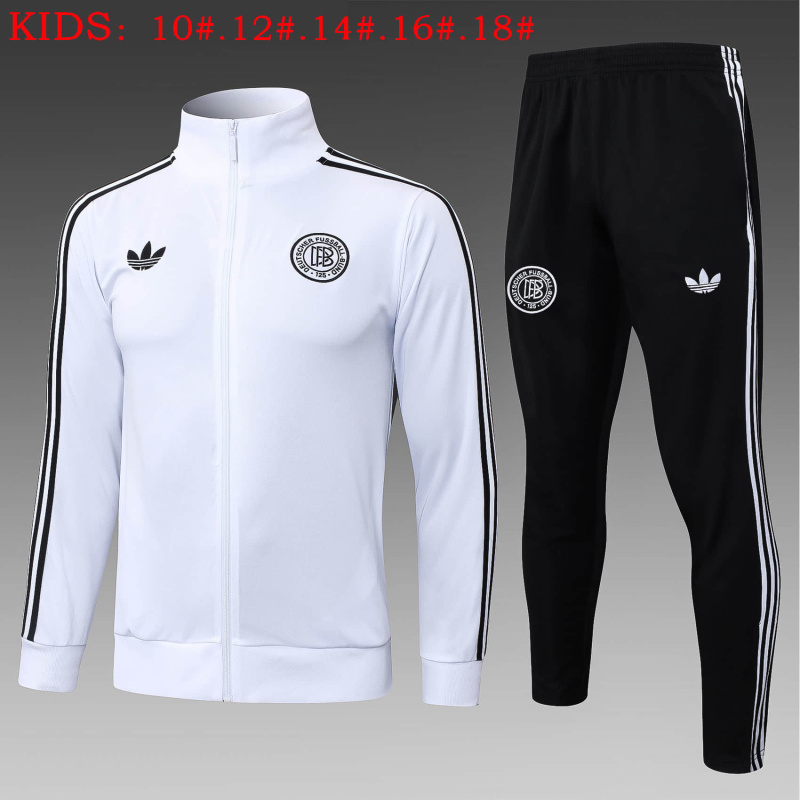 KIDS Germany 125th Anniversary Edition Jacket Training Kit 2025/2026 New Season Football Jersey Sports Shirt