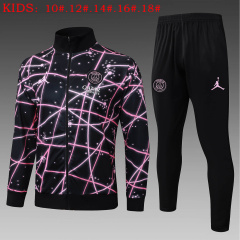 KIDS PSG Jacket Training Kit 2025/2026 New Season Football Jersey Sports Shirt