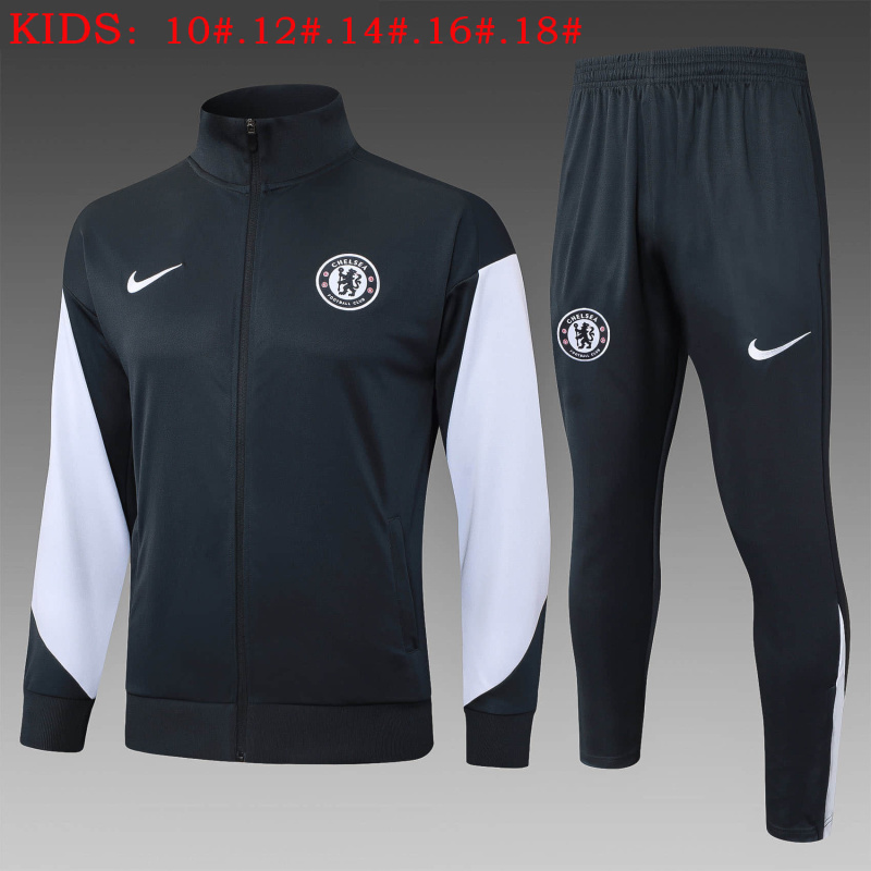 KIDS Chelsea Jacket Training Kit 2025/2026 New Season Football Jersey Sports Shirt