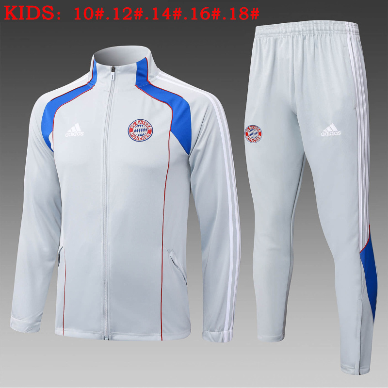 KIDS Bayern Munich Jacket Training Kit 2025/2026 New Season Football Jersey Sports Shirt