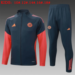 KIDS Bayern Munich Jacket Training Kit 2025/2026 New Season Football Jersey Sports Shirt