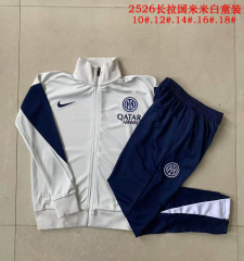 KIDS Inter Milan Jacket Training Kit 2025/2026 New Season Football Jersey Sports Shirt