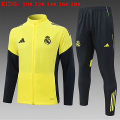 KIDS Real Madrid Jacket Training Kit 2025/2026 New Season Football Jersey Sports Shirt