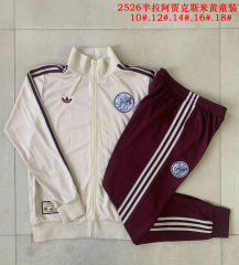 KIDS Ajax Jacket Training Kit 2025/2026 New Season Football Jersey Sports Shirt