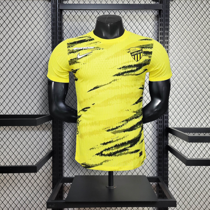 Player Al Ittihad Jeddah Training Jersey 2025/2026 New Season Football Jersey Sports Shirt