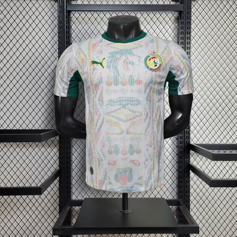 Player Senegal away FIFA World Cup 2026 New Season Football Jersey Sports Shirt