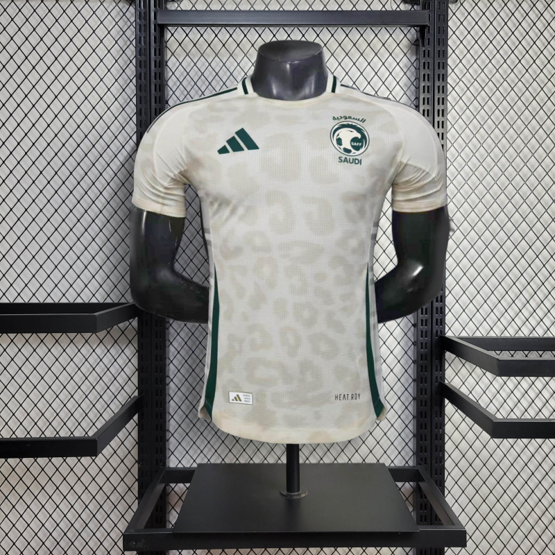 Player Saudi Arabia Away 2025/2026 New Season Football Jersey Sports Shirt