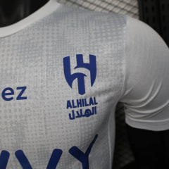 Player  Al Hilal Training Kit 2025/2026 New Season Football Jersey Sports Shirt