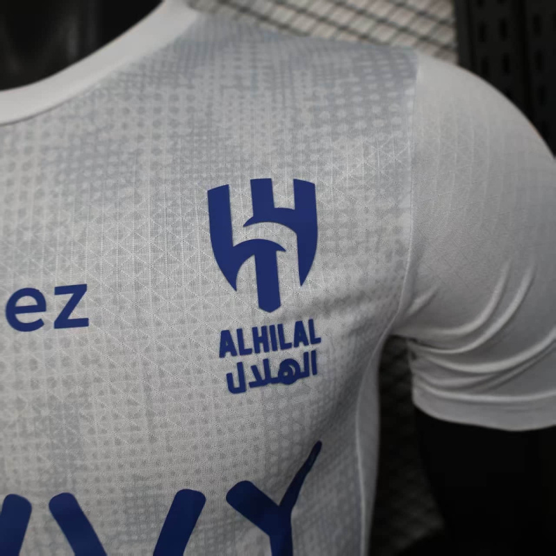 Player  Al Hilal Training Kit 2025/2026 New Season Football Jersey Sports Shirt
