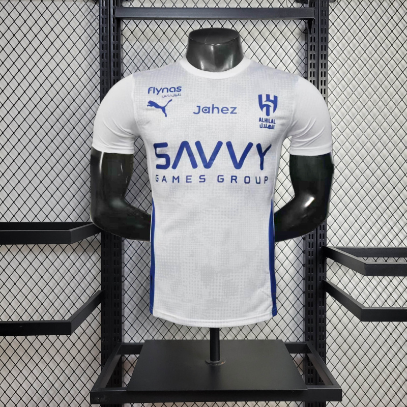Player  Al Hilal Training Kit 2025/2026 New Season Football Jersey Sports Shirt