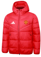 Manchester United Warm Thick Cotton Jacket 2026 New Season Football Jersey Sports Shirt