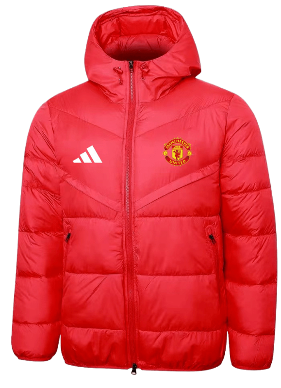 Manchester United Warm Thick Cotton Jacket 2026 New Season Football Jersey Sports Shirt