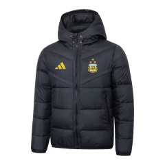 Argentina Warm Thick Cotton Jacket 2026 New Season Football Jersey Sports Shirt