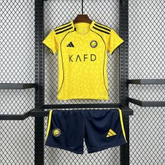 KIDS Al-Nassr Home 2025/2026 New Season Football Jersey Sports Shirt