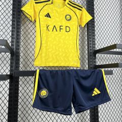 KIDS Al-Nassr Home 2025/2026 New Season Football Jersey Sports Shirt