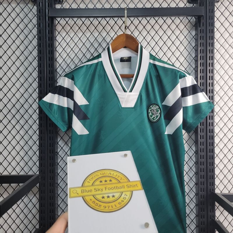 Retro Sporting Clube de Portugal 1990s Season Football Jersey Sports Shirt