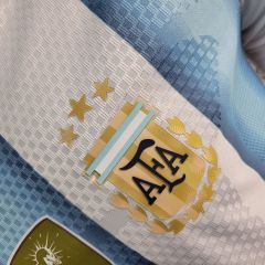 Player Argentina Home Long Sleeve FIFA World Cup 2026 New Season Football Jersey Sports Shirt