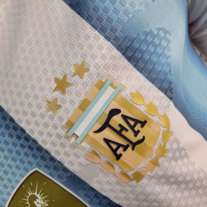 Player Argentina Home Long Sleeve FIFA World Cup 2026 New Season Football Jersey Sports Shirt