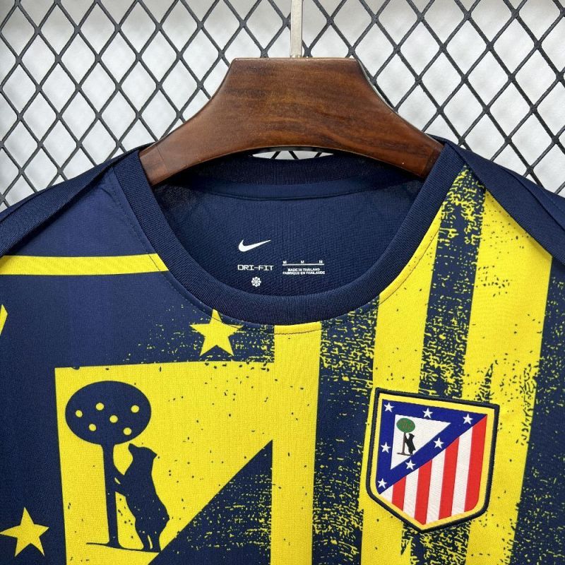 Atlético Madrid Training Kit 2025/2026 New Season Football Jersey Sports Shirt