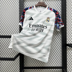 Real Madrid Pre-Match Training Kit 2025/2026 New Season Football Jersey Sports Shirt