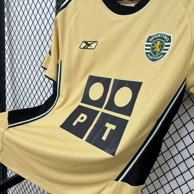 Retro Sporting Clube de Portugal Away 2003/04 New Season Football Jersey Sports Shirt