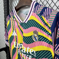 Real Madrid Pre-Match Training Kit 2025/2026 New Season Football Jersey Sports Shirt