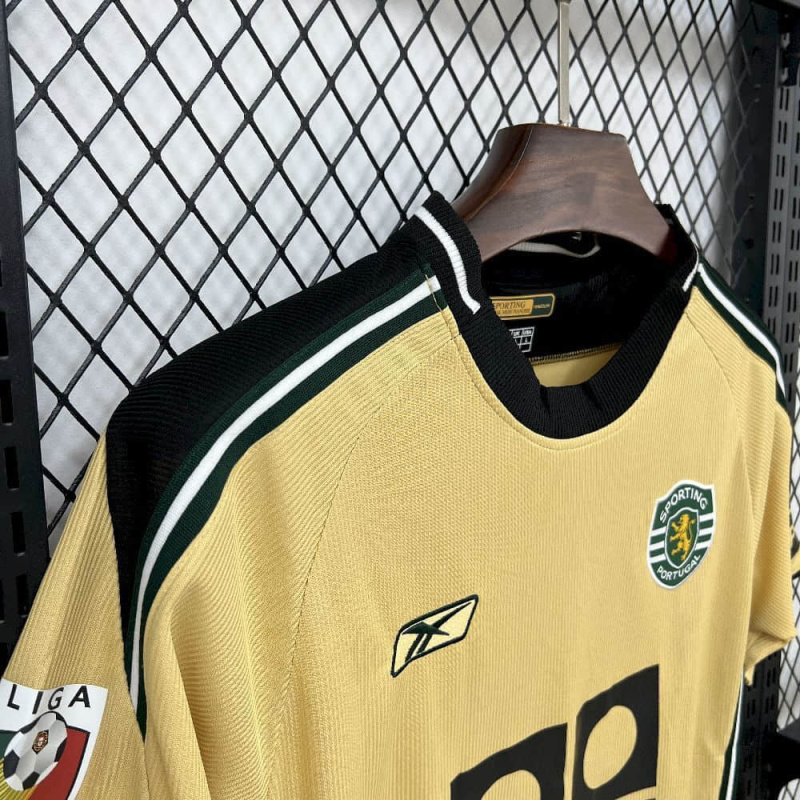 Retro Sporting Clube de Portugal Away 2003/04 New Season Football Jersey Sports Shirt