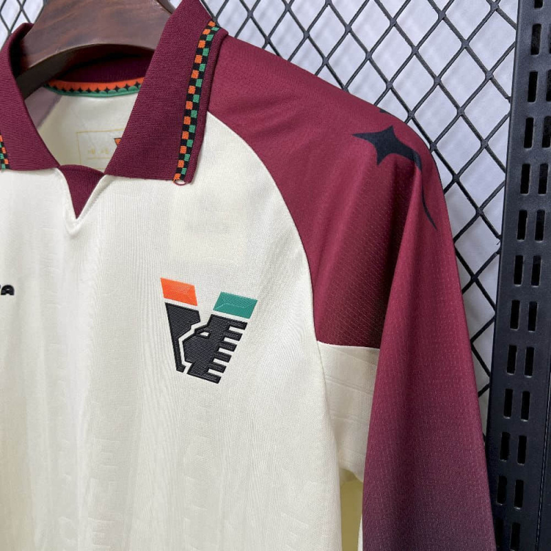 Venezia F.C. away Long sleeve 2025/2026 New Season Football Jersey Sports Shirt