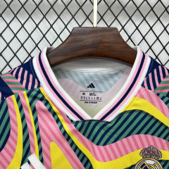 Real Madrid Pre-Match Training Kit 2025/2026 New Season Football Jersey Sports Shirt